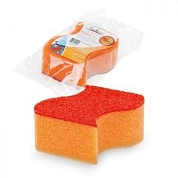 Губка поролоновая с эластомером "Волна " (пакет с европодвесом) AIRLINE