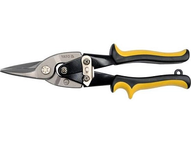 Ножницы по металлу, 250мм, прямые, усилен., Cr-Mo (YT-1962) YATO