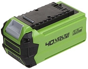 Батарея Аккумуляторная G40B2, 40В, 2 А/ч Li-ion (2926907) GreenWorks