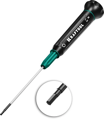 Отвертка для точных работ HEX1.5 "Precision" (25685-1.5) KRAFTOOL