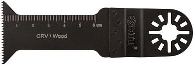 Полотно пильное фрезерованное ступенчатое удлиненное, CrV сталь, 40мм х 0,6мм (F_37906) FIT