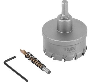 Коронка по металлу твердосплавная 64 мм (724018) DENZEL