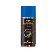 Краска аэрозольная акриловая синий 400 мл. (4303) SENFINECO