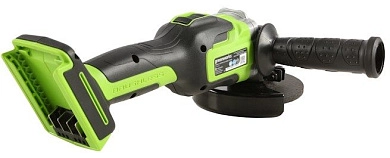 Угловая шлифмашина аккум. GD24AGK2 (24.0 В, 1 акк.х2.0 А/ч Li-Ion,125мм, сумка) GreenWorks