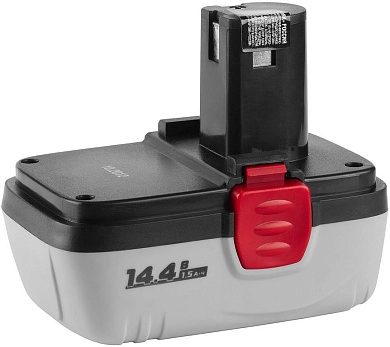 Аккумулятор 14,4В 1шт 1,5 А/ч Ni-Cd (ЗАКБ-14.4 N15) ЗУБР