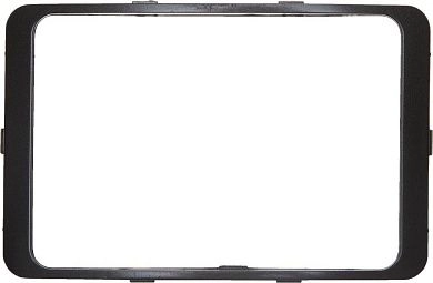 Вставка "ГАММА" декоративная, цвет темно-серый металлик, двойная (SV-54177-DM) СВЕТОЗАР