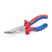 Длинногубцы изогнутые 160 мм  "Мастер" (77424) КВТ