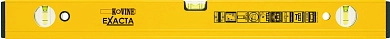 Уровень строительный, 200 см. (0,3мм/м, 900г/м, желт., 3гл.), быт., EXACTA (LAP3200) KOVINE