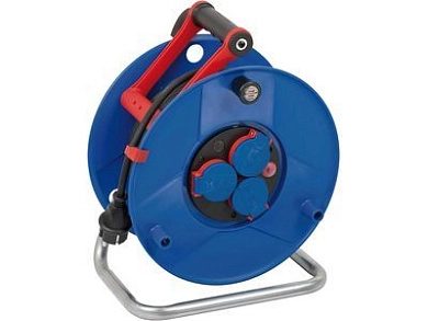 Удлинитель на катушке 25м (H05RR-F 3х1,5мм2, 3,3кВт/16А, 3 р., 220В, мет. кат)  Brennenstuhl Garant