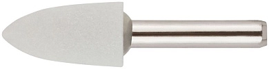 Шарошка абразивная (по металлу), хвост. 6мм, цилиндр заостренный 14х25мм (F_36947М) MOS