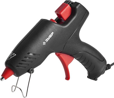 Пистолет клеевой, 40Вт/220В, стержни 12мм, эргономичная рукоятка, "МАСТЕР" (06850-55-12_z02) ЗУБР