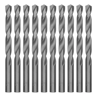 Сверло по металлу 10 мм, полированное, HSS, 10 шт. (71599) MATRIX