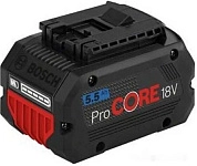 Аккумулятор 18В 1шт 5.5 А/ч LI-Ion GBA 18V ProCore(1 600 A02 149) BOSCH