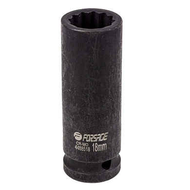 Головка ударн. 1/2" 18мм 12гр. глубокая (F-4488518) Forsage