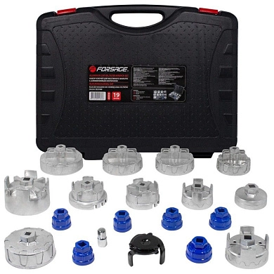 Набор съемников масляных фильтров,19пр. (F-61919) Forsage