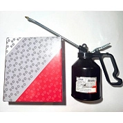 Масленка 500см.куб., с жестким наконечником, метал. корпус (HD-06917) H-D