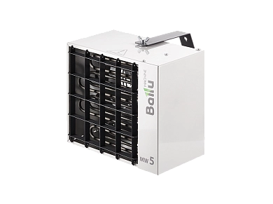 Пушка тепловая электрическая BHP-MW-5 (4.5 кВт 450 м3/ч 220В квадр. подвесная) BALLU