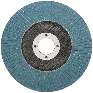 Круг лепестковый 125х22.23 мм для металла, нерж. стали, Р100, PROFI PLUS (F_72-125100) CUTOP