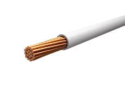 Провод ПуГВ (ПВ3) 1х4,0 белый (БЕЛРОС.22287) БелРоскабель