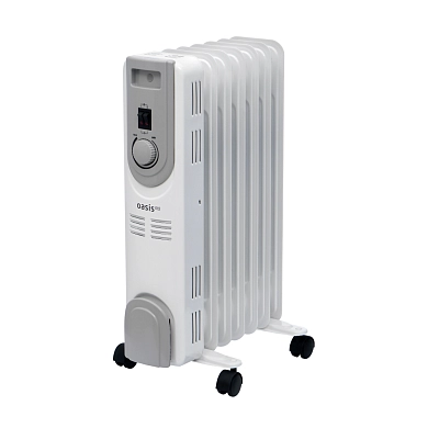 Радиатор масляный Oasis Pro OS-15 (1.5 кВт, 7 секций, 15 м2)