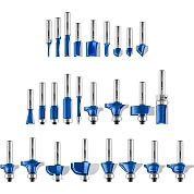 Набор профильных фрез по дереву, 26 шт. "ПРОФЕССИОНАЛ" (28796-H26) ЗУБР