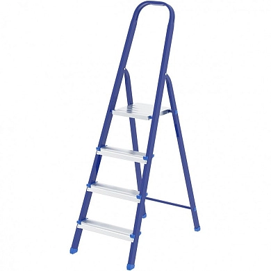 Лестница-стремянка стальн., 4 ступ, 800мм, слож.1540х430х105мм, (97844) СИБРТЕХ