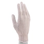 Перчатки х/б, белые, ПВХ покрытие "Точка", 10 класс, 4 нитки (67715) фото5