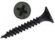 Саморез для крепления ГКЛ в металл 4,2x90 мм F (мелкий шаг 009, фосфат, уп. 250 шт.)