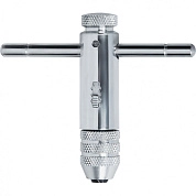 Вороток для метчиков М5 - М12, хромированный, с трещоткой (76907) MATRIX