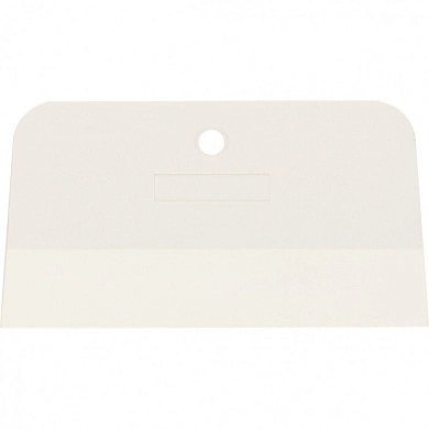 Шпатель резиновый, белый, 150 мм (85835) Сибртех