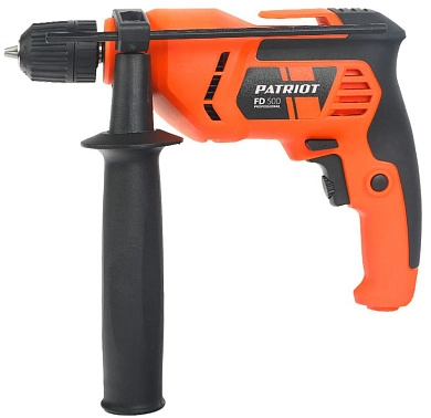 Дрель электрическая FD500 (0,55 кВт 2700 об/мин 220В коробка) PATRIOT / EXPERT