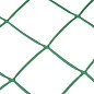 Решетка заборная в рулоне, 1х20 м, ячейка 83х83 мм, пластиковая, зеленая (64521) фото5