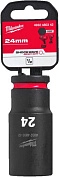 Головка ударн. 1/2" 24мм 6гр. глубокая Shockwave Impact Duty (4932480342) MILWAUKEE