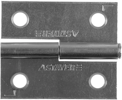 Петля дверная "MASTER" разъемная, цвет белый цинк, левая, 50мм (37613-50-1L) STAYER