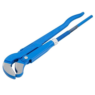 Ключ трубный рычажный, изогн. губки, 1 1/2" (F-684C17) Forsage