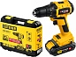 Дрель-шуруповерт аккум. CDB-200-1 (20.0 В, 1 аккум. х 2.0 А/ч, 45 Нм, чем.) STEHER фото2