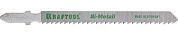 Пилка лобзиковая T 101 BF, по дереву, Bi-Met, шаг 2.5мм, 75мм, EU-хвост., 2шт. (159507-2,5) KRAFTOOL