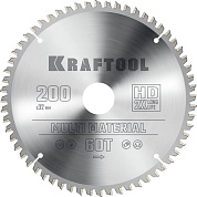 Диск пильный 200х32х60Т по алюминию "Multi Material" (36953-200-32) KRAFTOOL