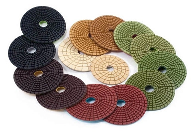 Круг гибкий шлифовальный  д=125х2.5 мм #1500 Apexdia