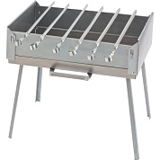 Мангал-дипломат в сумке 410x280x125 мм, 1,5 мм, 6 шампуров в комплекте (69538) PALISAD