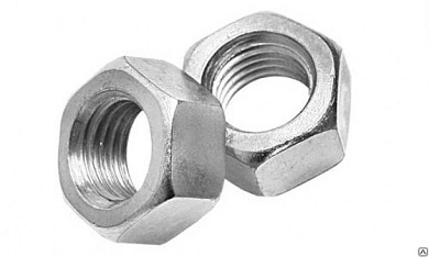 Гайка M16 DIN 934 кл.пр.8 шестигранная оцинк.