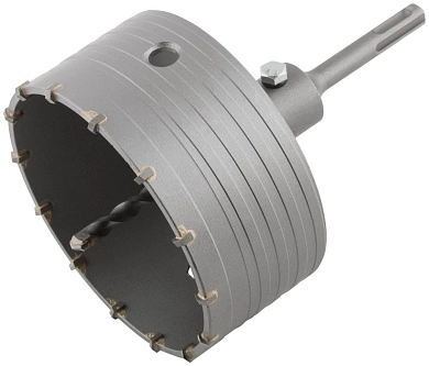 Коронка бурильная в сборе 120мм, SDS-plus, пласт.подвес (F_43-403) FDW