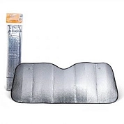 Шторка солнцезащитная 60 см на лобовое стекло (60*125*60*125 см) AIRLINE