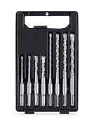 Набор сверл SDS-plus, 8шт.: 5/6/8/10 х 110, 6/8/10/12 х 160 мм (29312-H8_z01) СИБИН