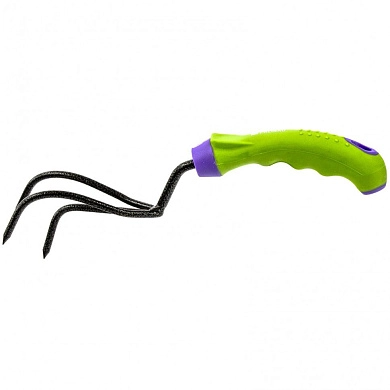 Рыхлитель 3-зубый, 60х310 мм, стальной, обрезиненная эргономичная рукоятка, ERA (62375) PALISAD