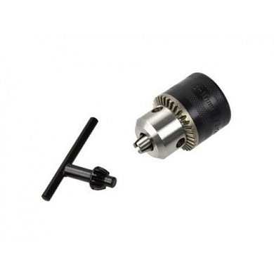 Патрон сверлильный 10-1/2" с ключиком (G00531) GEKO