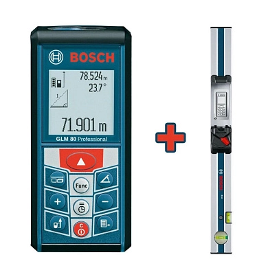 Дальномер лазерный GLM  80 + R60  (0 601 072 301) BOSCH