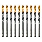 Сверло по металлу 6 мм, HSS-TiN, Golden Tip, 10 шт. (717215) DENZEL фото2