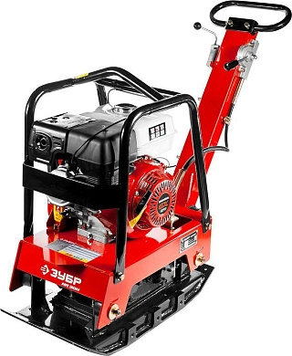 Виброплита бензиновая реверсивная, 30 кН "Профессионал" (ЗВПБ-30 ГРХ) ЗУБР