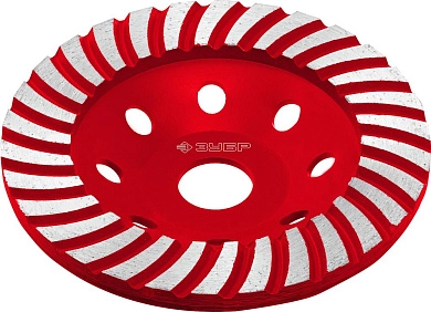 Чашка алмазная сегм. ТУРБО (125х5х22.23) Бетон (33375-125_z01) ЗУБР